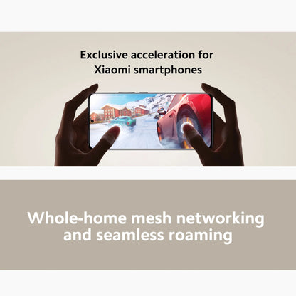 Xiaomi AX3000 NE WiFi 6 Mesh Router System | Dual-Band 3000Mbps, NFC, IPTV, App Control — White