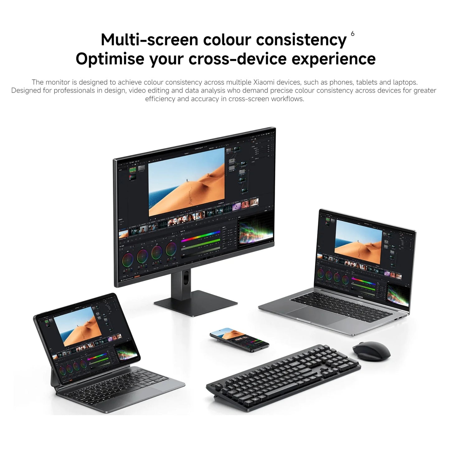 Xiaomi A27Qi 2026 27" 2K IPS Monitor | 2560×1440, 120Hz, 6ms, DC Dimming, 178° View — UK Plug