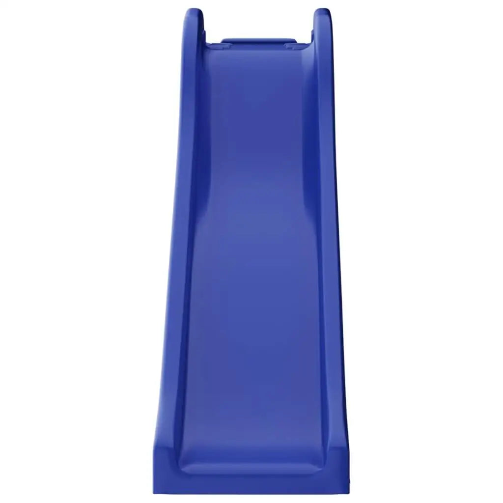 175x38x23 cm Blue Polypropylene Play Slide for Kids - Durable Outdoor Fun