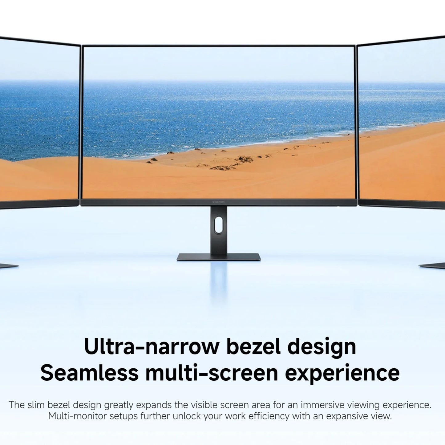 Xiaomi A27Qi 2026 27" 2K IPS Monitor | 2560×1440, 120Hz, 6ms, DC Dimming, 178° View — UK Plug