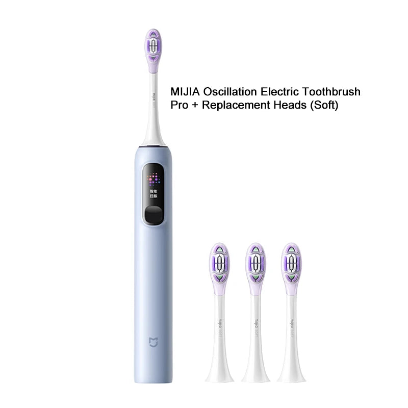 Xiaomi MIJIA MES610 Sonic Electric Toothbrush Pro | 4 Cleaning Modes, 180-Day Battery, IPX8 Waterproof, Smart Colour Display