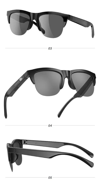 Original mijia Xiaomi Smart Sunglasses Glasses Bluetooth Call Outdoor Sports headset HIFI Blue Light Waterproof Anti-UV with mic