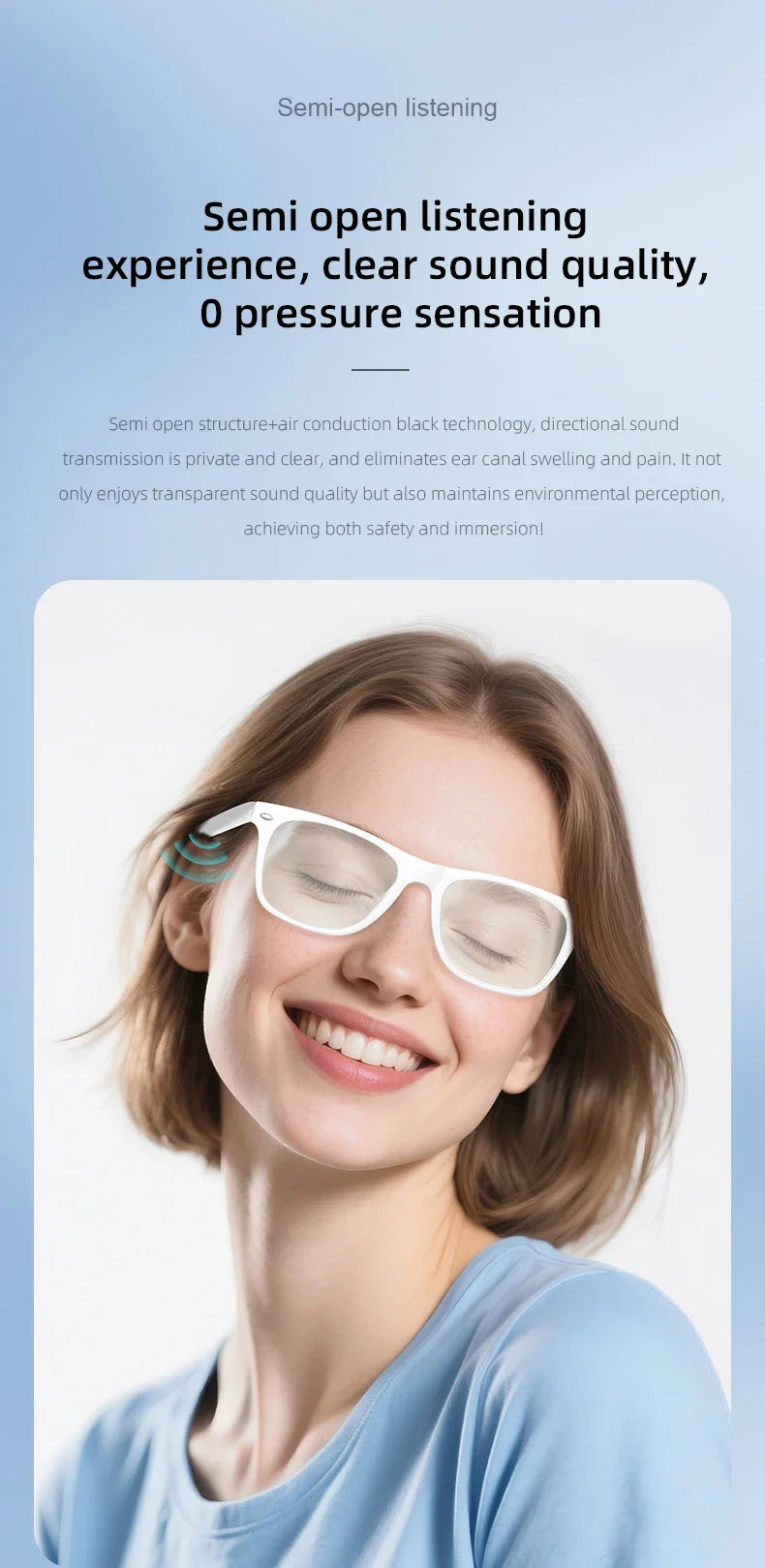 Xiaomi 4k Hd Ai Smart Glasses Camera Wearable Mini Camera Bluetooth Call Voice Assistant Control Smart Sports Camera Glasses