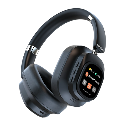 Siindoo JH-ANC930Plus Hybrid Wireless Headphone Active Noise Cancelling Headphones With Multi Magnetic Touch Control