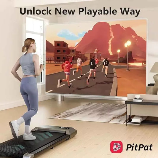 2in1 Remote Control Under Desk Walkingpad 35.5*15.5inch Run Belt Treadmill 0.6-3.8mph Treadmill for Home Office With LED Display