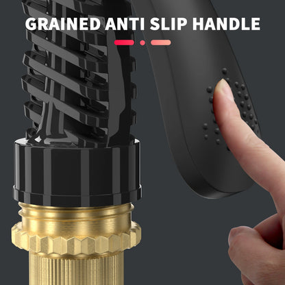 Expandable Garden Hose with 8-Function Adjustable Spray Gun – Lightweight Leak-Proof & Space-Saving