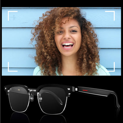 Outdoor Smart Bluetooth Glasses with Open‑Ear Speakers & Mic – AI Voice Assistant, Touch Control Sports Sunglasses | UK