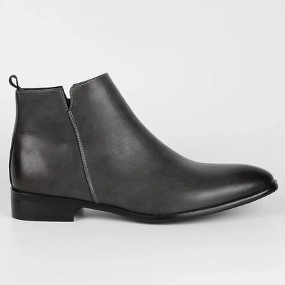 Men's Classic Chelsea Boots | Square Toe, Slip-On, British Style, Sizes EU 40-50 (US 7-17) — 10 Colours