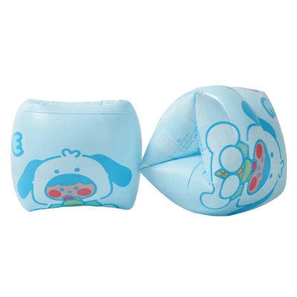 Cute Arm Floaties – Inflatable Swim Floater Sleeves for Kids Toddlers & Adults – PVC Swimming Arm Float Rings for Safe