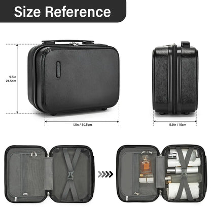 Kono Hardshell Luggage Set | ABS+PC Lightweight, TSA Lock, 4 Spinner Wheels — 2-Piece or 4-Piece, Navy, Grey, Black or Burgundy