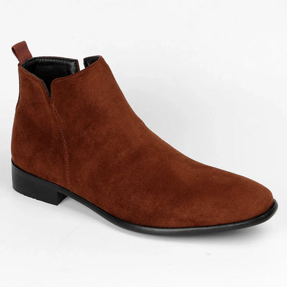 Men's Classic Chelsea Boots | Square Toe, Slip-On, British Style, Sizes EU 40-50 (US 7-17) — 10 Colours