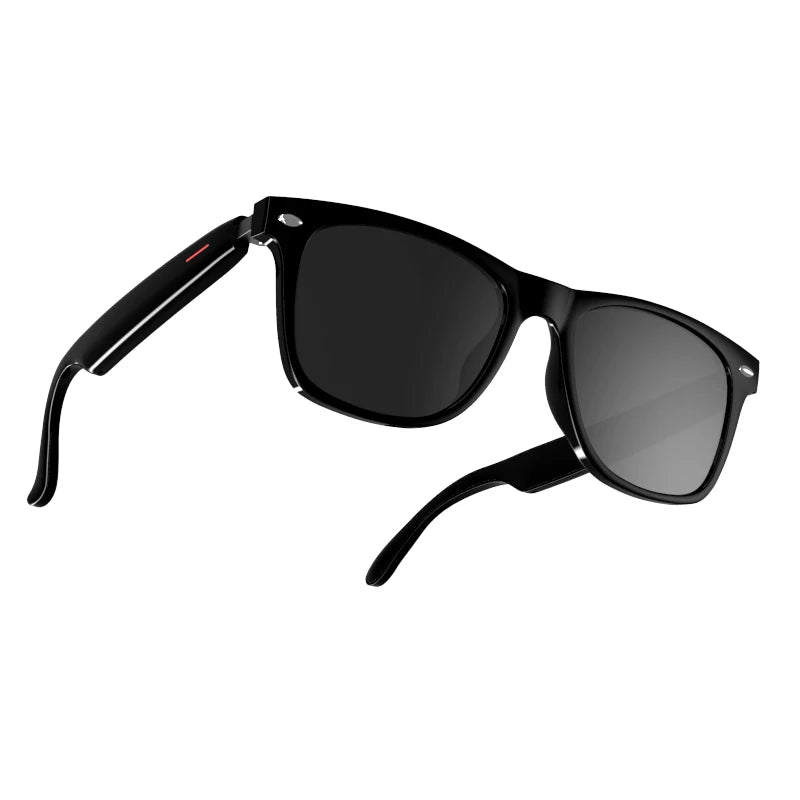 Blackview Bluetooth Smart Glasses - IPX4 Waterproof Audio Sunglasses with Built-in Speakers & Mic for UK Tech Enthusiasts