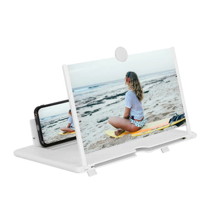 Foldable Holder Stand Video Amplifier 14 inch 3D Mobile Cell Phone Screen Amplifier Movie Display Enlarged Expander