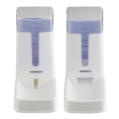 Tieker Automatic Pet Feeder Drinking Fountain 2-Pack Set Travel Pet Supplies Dog Food Cat Food Automatic Dispenser
