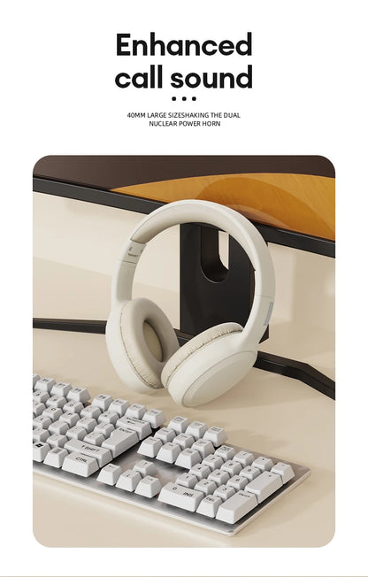 Lenovo TH30 Wireless Headphones Bluetooth 5.3 Earphones Foldable Gaming Headset Sport Headphone with Mic Music Earbuds