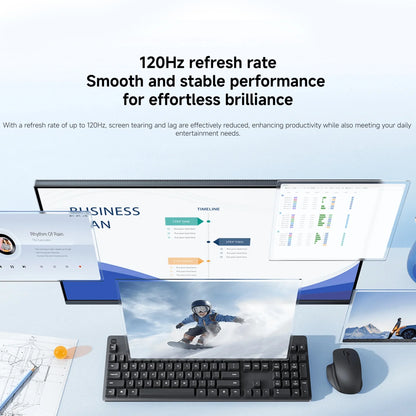 Xiaomi A27Qi 2026 27" 2K IPS Monitor | 2560×1440, 120Hz, 6ms, DC Dimming, 178° View — UK Plug