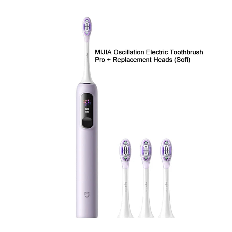 Xiaomi MIJIA MES610 Sonic Electric Toothbrush Pro | 4 Cleaning Modes, 180-Day Battery, IPX8 Waterproof, Smart Colour Display