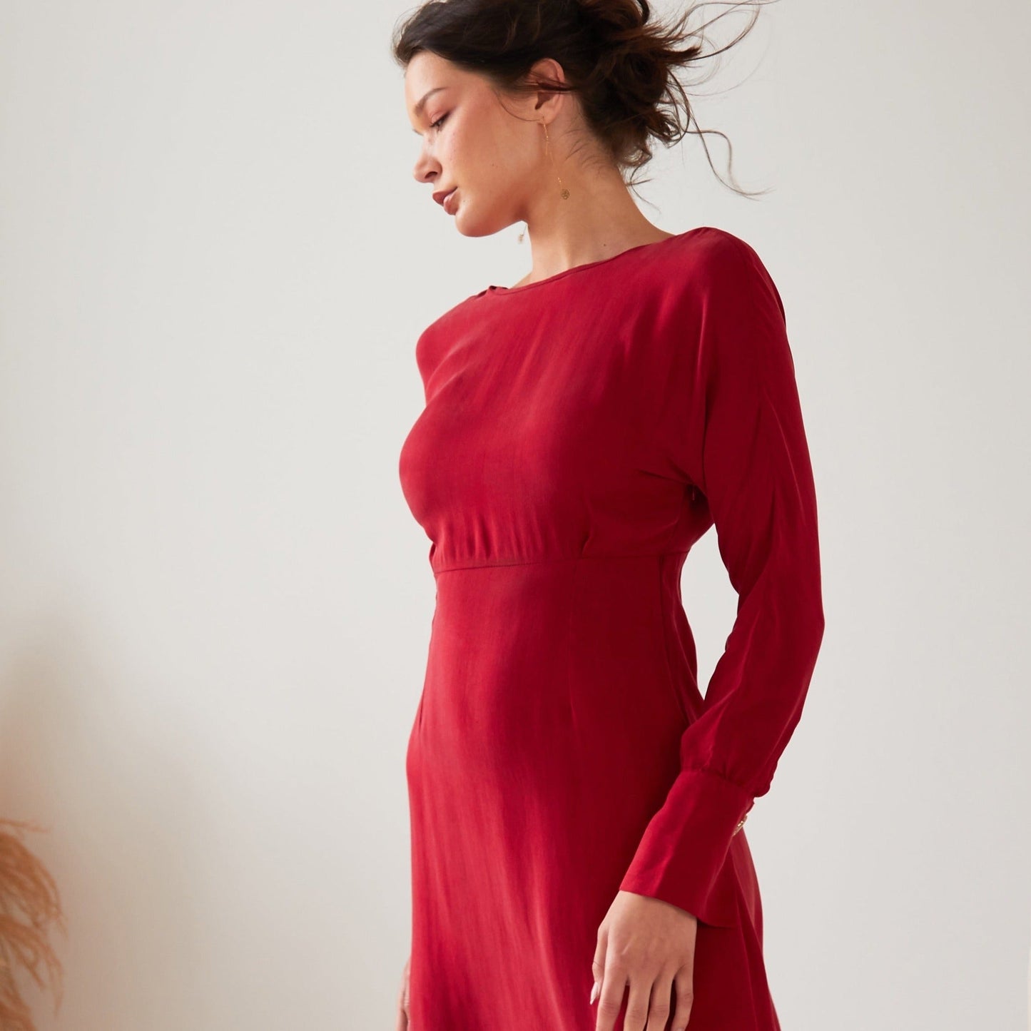 Long Sleeve Midi Dress