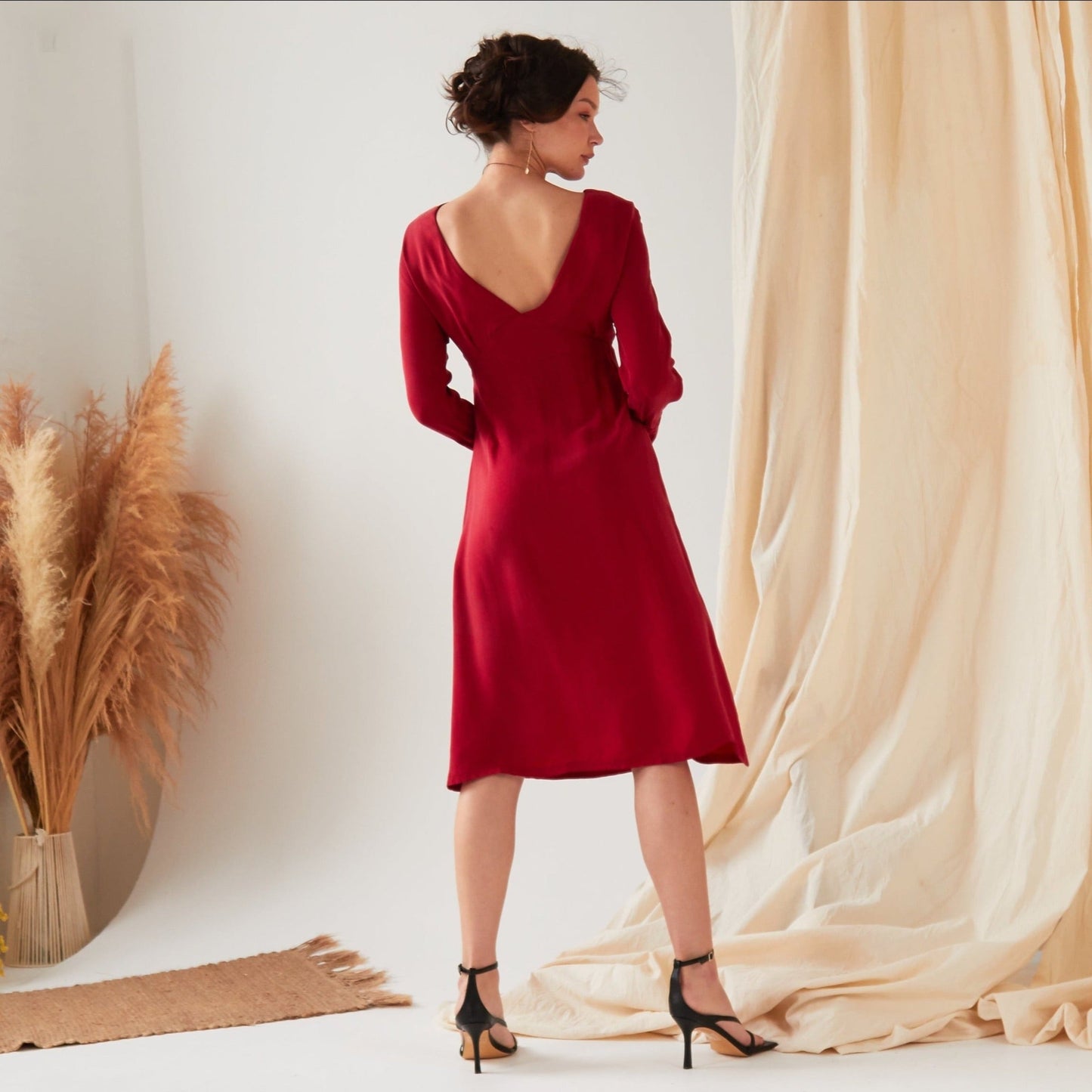 Long Sleeve Midi Dress