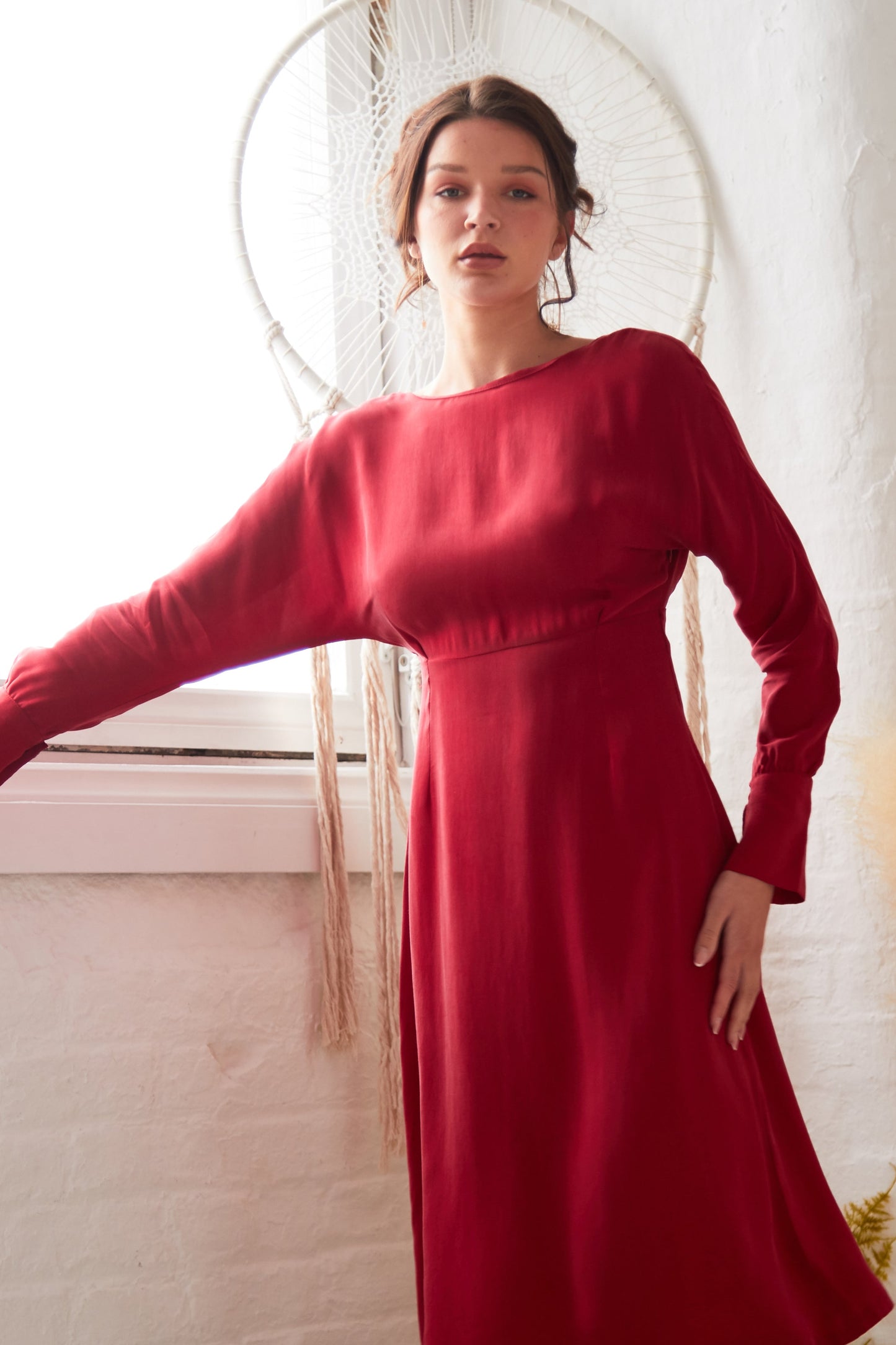 Long Sleeve Midi Dress