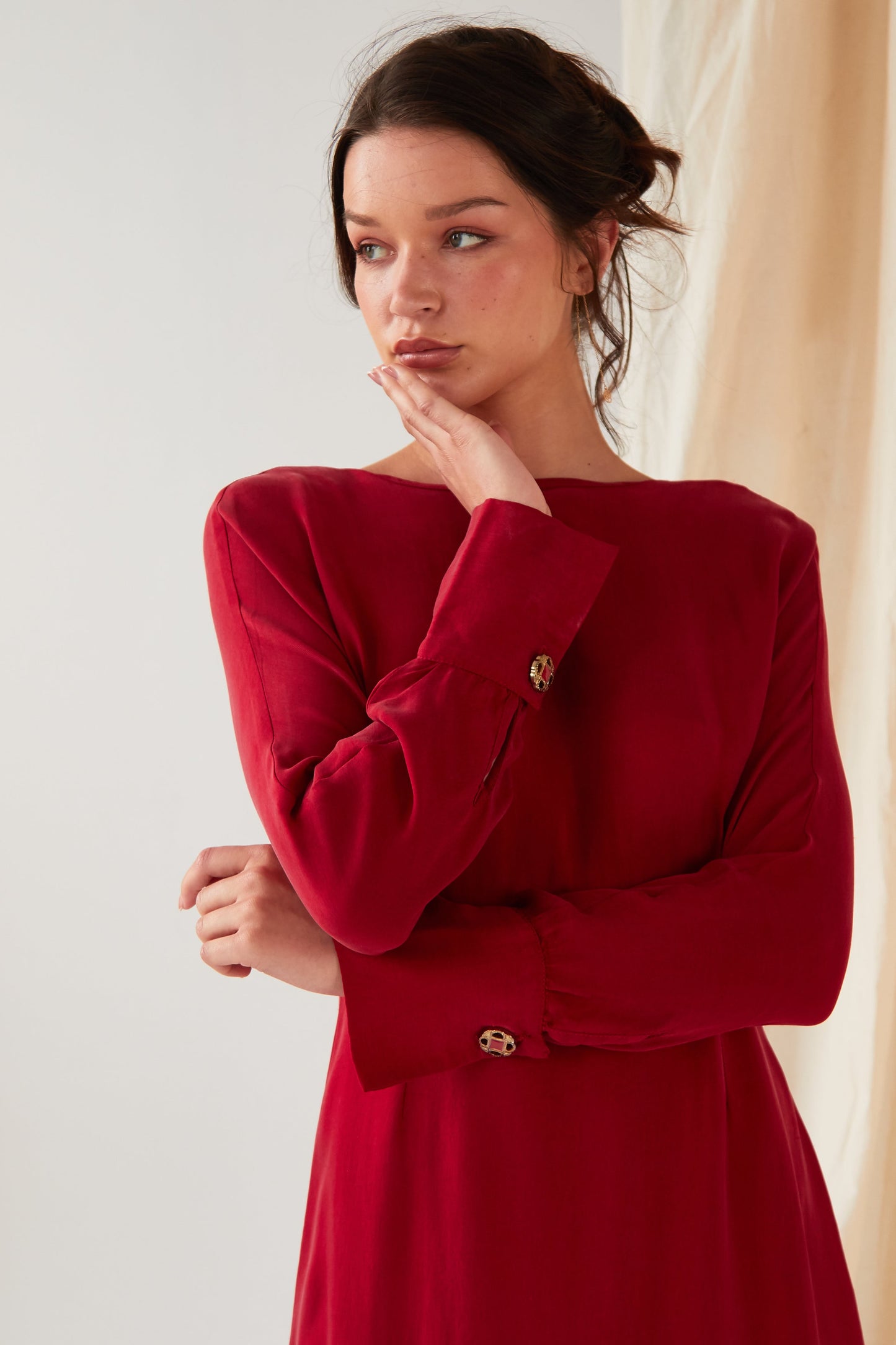 Long Sleeve Midi Dress