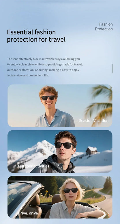 Xiaomi 4k Hd Ai Smart Glasses Camera Wearable Mini Camera Bluetooth Call Voice Assistant Control Smart Sports Camera Glasses