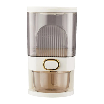 Airtight Rice Dispenser with Press Dispense | Transparent Storage Container, Pest Protection & Date Indicator — 5kg or 10kg