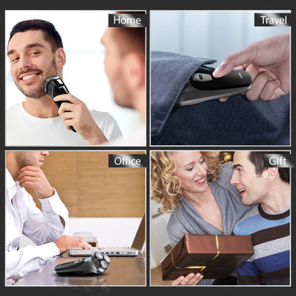 SEJOY Shaver Men USB Electric Shaver Powerful Beard Electric Razor Rechargeable WaterproofShaving Machine