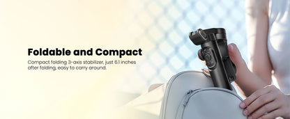 AOCHUAN Smart XE AI Gimbal - Professional Smartphone Stabilizer with No-App AI Tracking & Gesture Control - Perfect for TikTok & YouTube