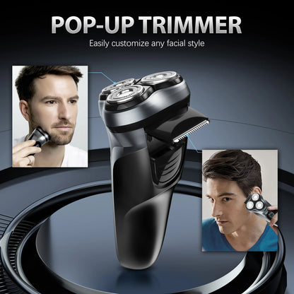 SEJOY Shaver Men USB Electric Shaver Powerful Beard Electric Razor Rechargeable WaterproofShaving Machine