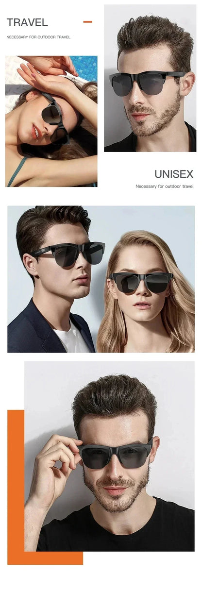 Original mijia Xiaomi Smart Sunglasses Glasses Bluetooth Call Outdoor Sports headset HIFI Blue Light Waterproof Anti-UV with mic