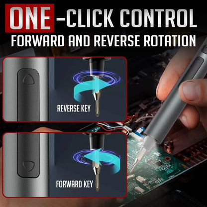 75 in 1 Precision Electric Screwdriver Set with 71 Magnetic Phillips Torx Bits 3 LED Lights Multifunctional Power
