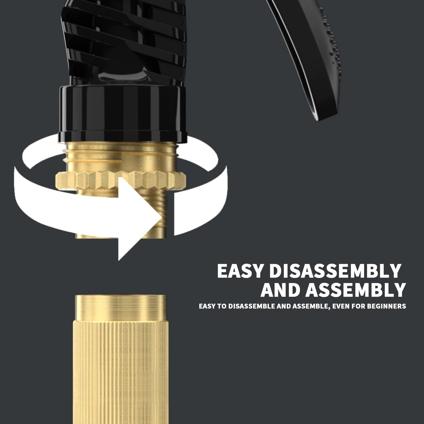 Expandable Garden Hose with 8-Function Adjustable Spray Gun – Lightweight Leak-Proof & Space-Saving
