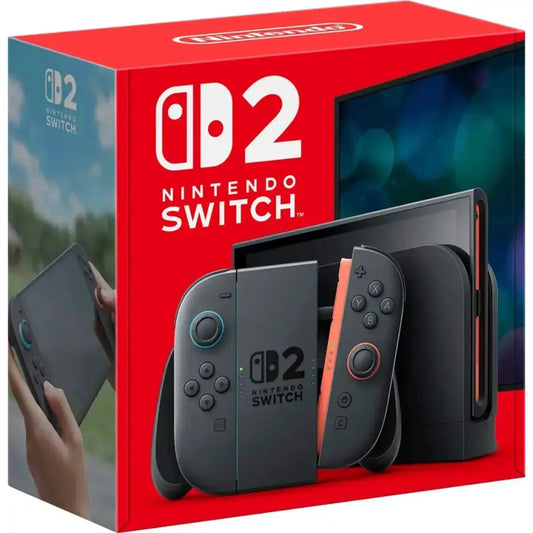 Nintendo Switch 2 Console | UK Version, 8" LCD, 1080p, Magnetic Joy-Con — Standard, Bundle & Console Only