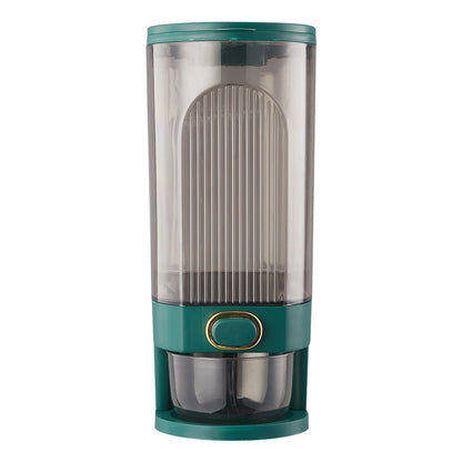 Airtight Rice Dispenser with Press Dispense | Transparent Storage Container, Pest Protection & Date Indicator — 5kg or 10kg