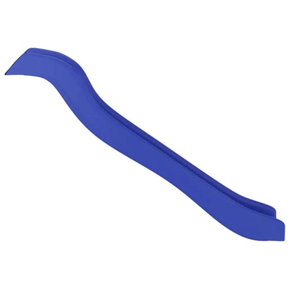 175x38x23 cm Blue Polypropylene Play Slide for Kids - Durable Outdoor Fun