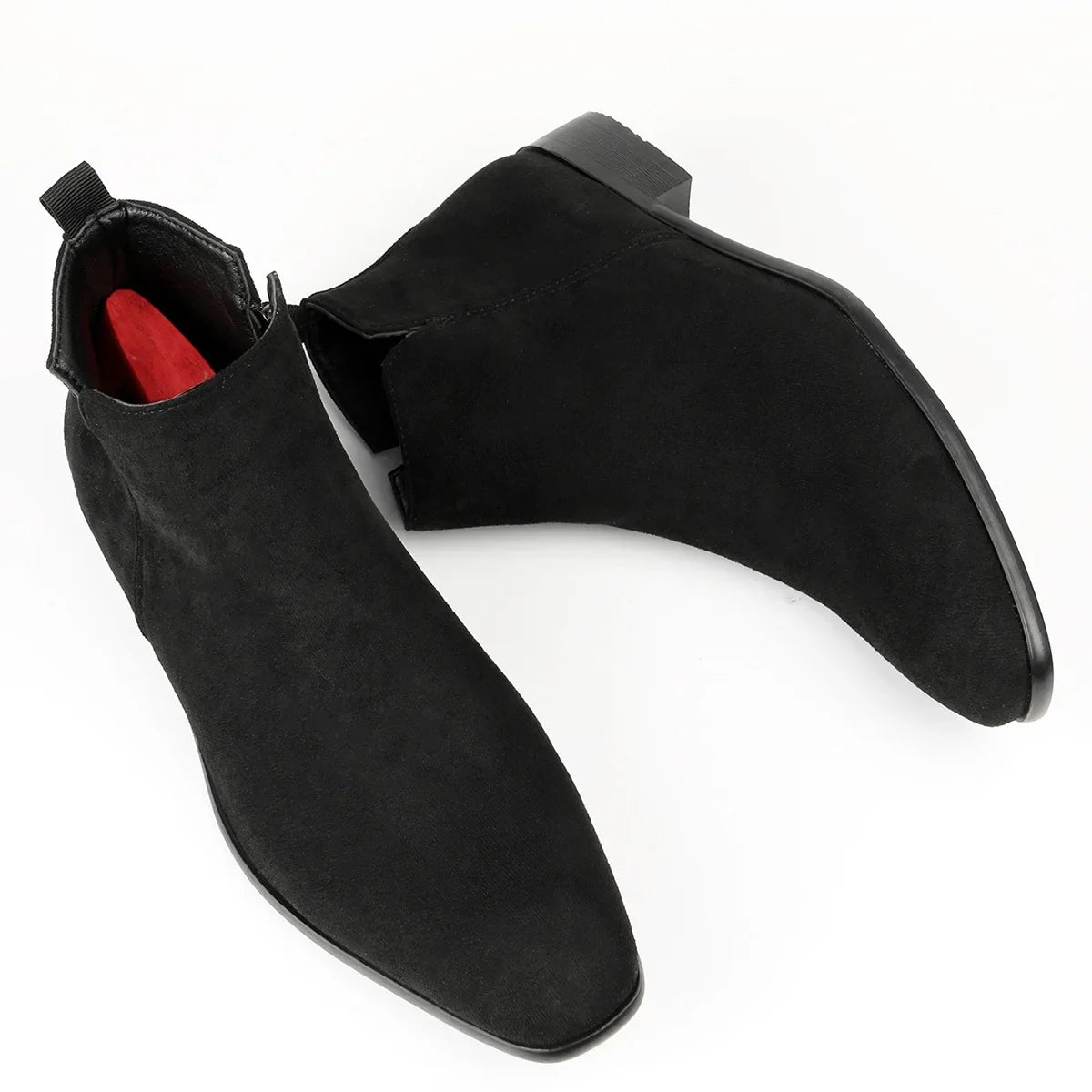 Men's Classic Chelsea Boots | Square Toe, Slip-On, British Style, Sizes EU 40-50 (US 7-17) — 10 Colours