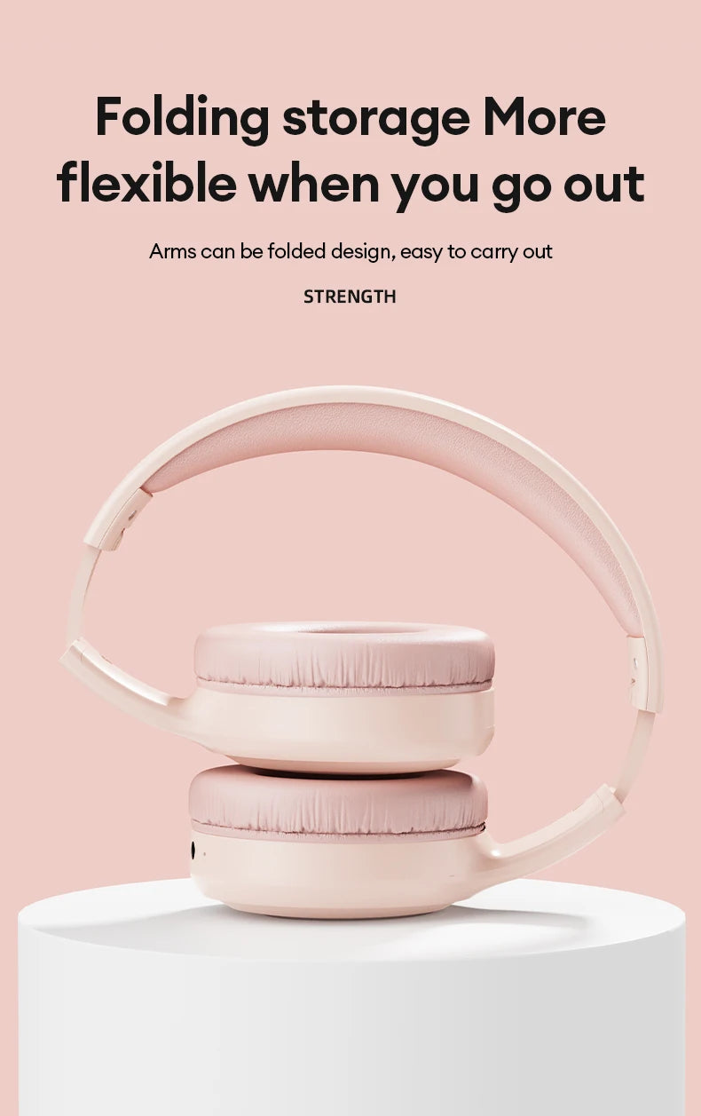 Lenovo TH30 Wireless Headphones Bluetooth 5.3 Earphones Foldable Gaming Headset Sport Headphone with Mic Music Earbuds