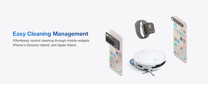 ECOVACS DEEBOT T50 PRO OMNI Robot Vacuum & Mop | 15,000Pa, TruEdge 2.0, ZeroTangle 2.0, OMNI Station — White