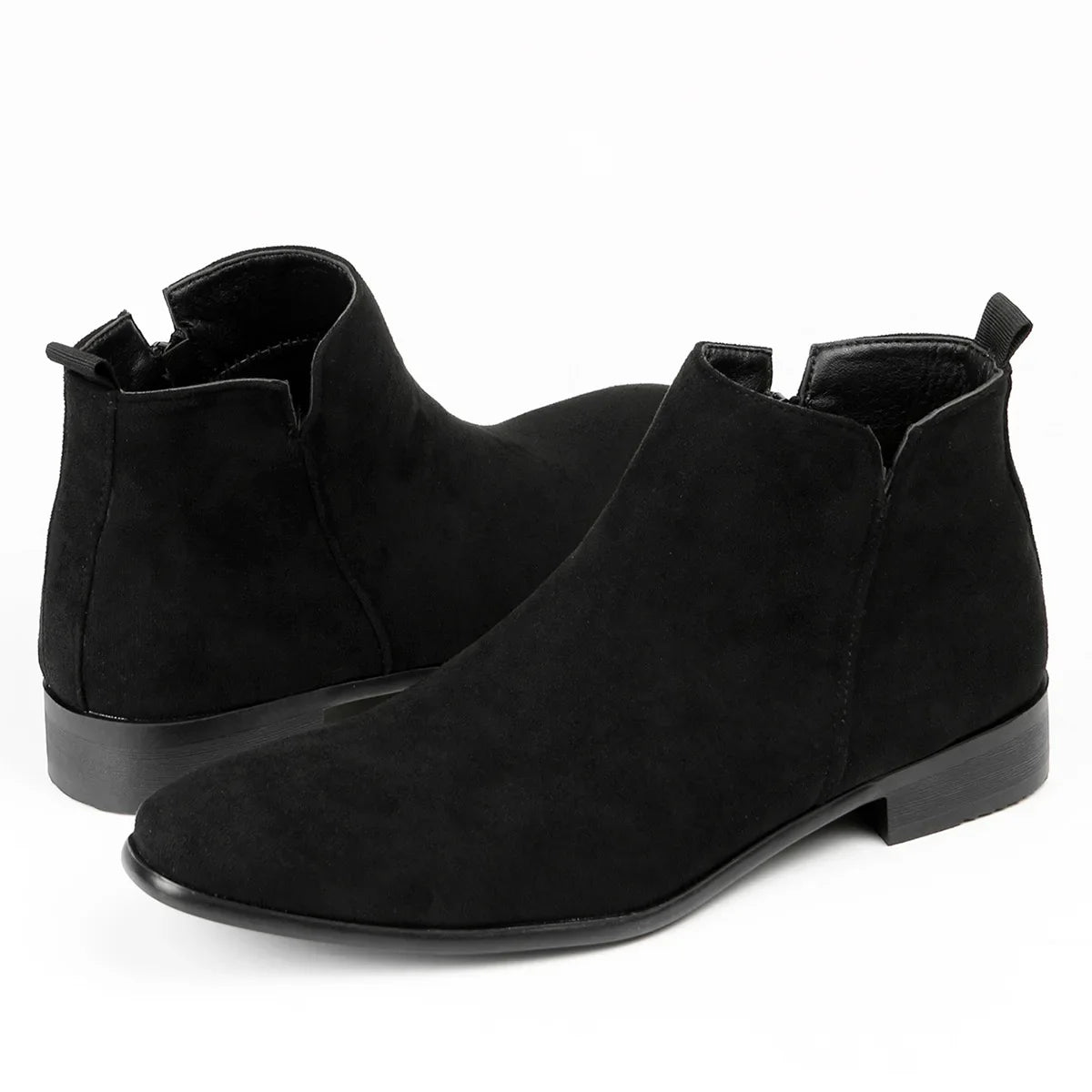 Men's Classic Chelsea Boots | Square Toe, Slip-On, British Style, Sizes EU 40-50 (US 7-17) — 10 Colours