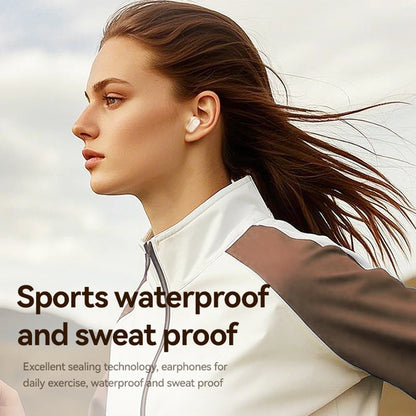 Wireless Earbuds with Built-in Microphone – Bluetooth 5.4 Waterproof Headset with Charging Case | TWS In-Ear Headphones for Sports, Workouts & Running
