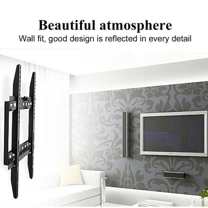 Slim TV Wall Bracket Mount for 26–63 Inch LCD LED Plasma Flat Screen – Universal Fixed Slim Fit