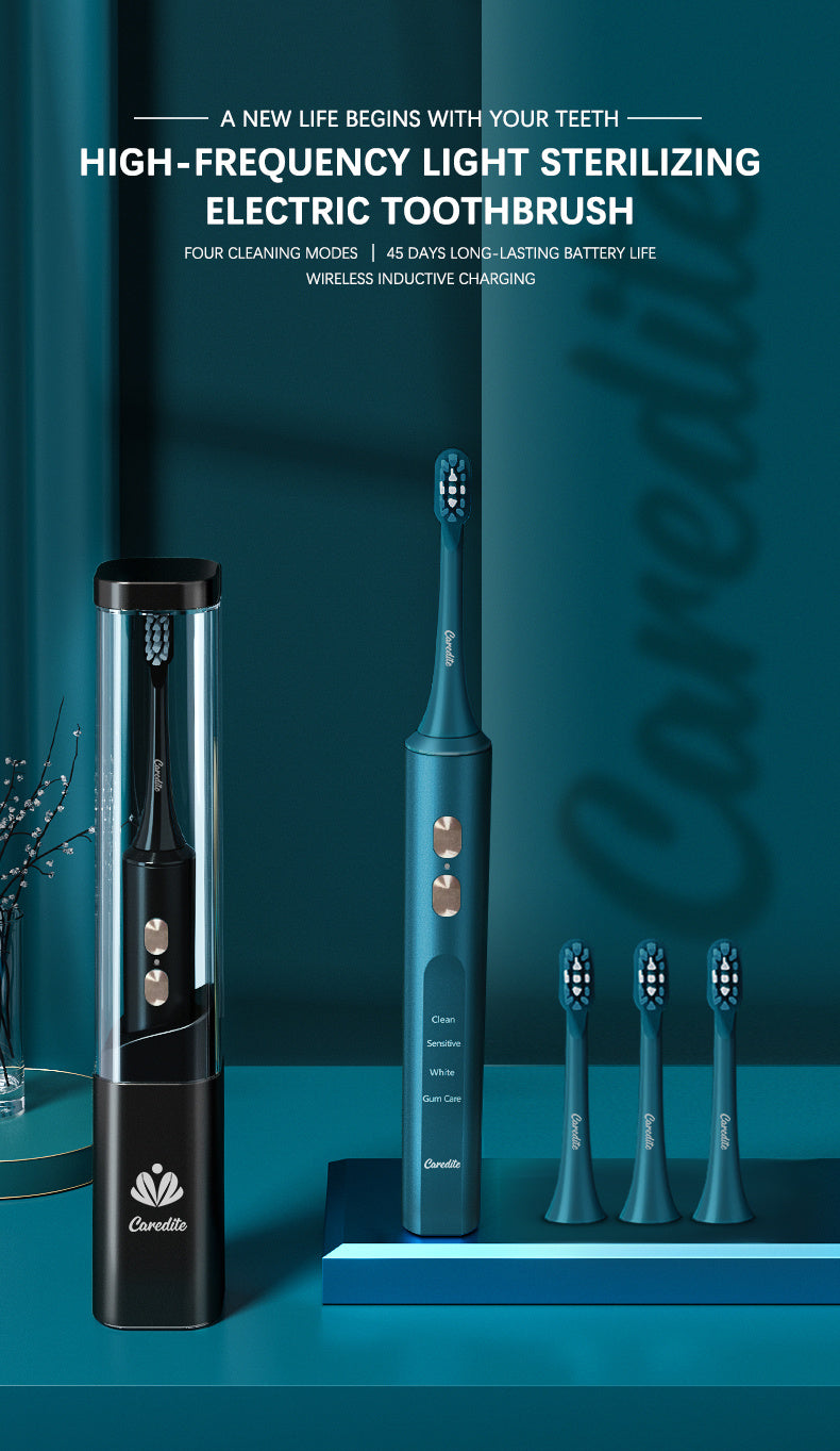 4 Cleaning Modes | 3 Intensity Levels | 45-Day Battery Life | Portable & Hygienic Design