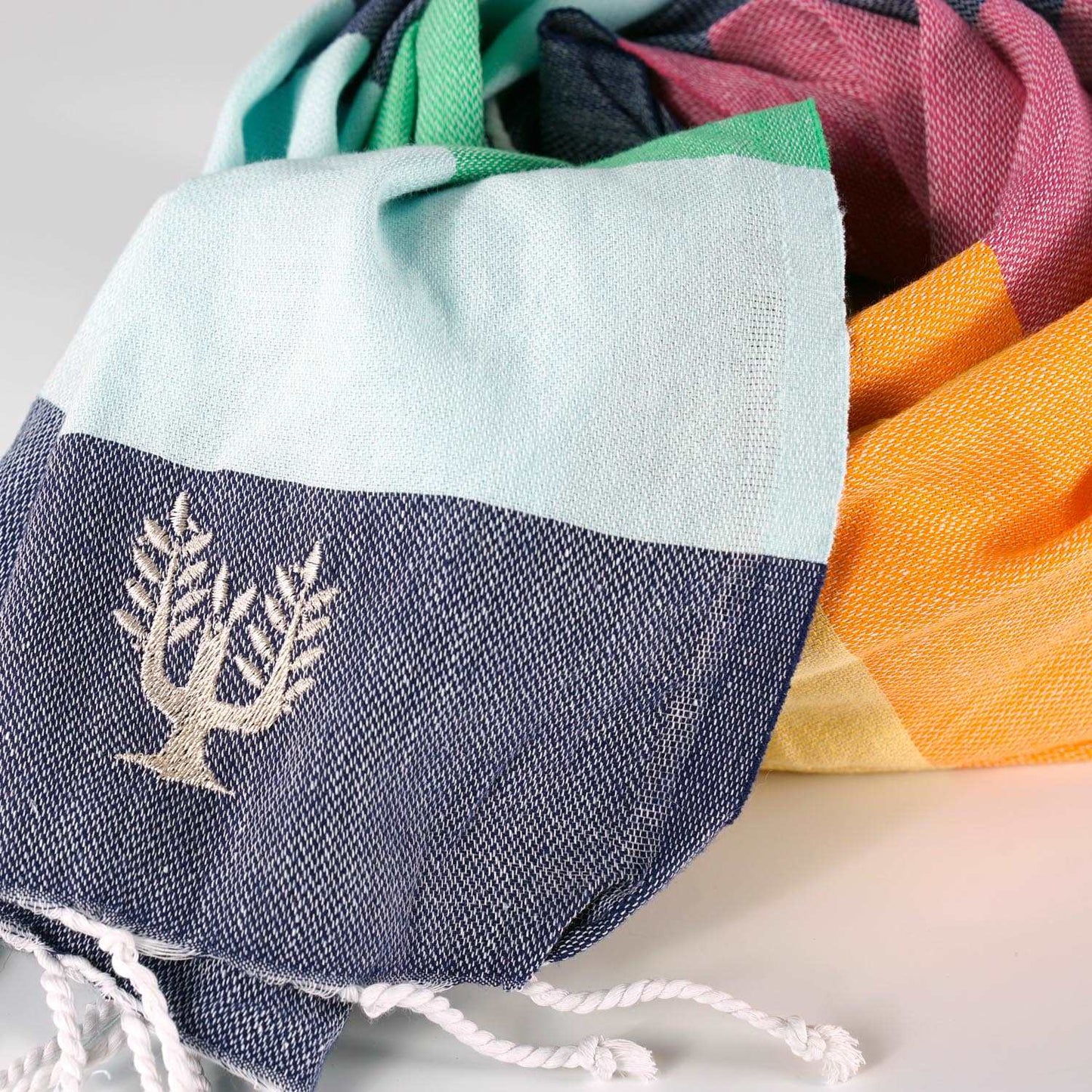 Choka Hammam Towel Rainbow Stripe