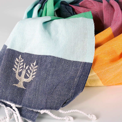 Choka Hammam Towel Rainbow Stripe