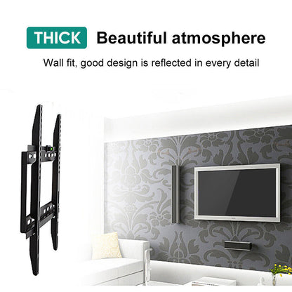 Slim TV Wall Bracket Mount for 26–63 Inch LCD LED Plasma Flat Screen – Universal Fixed Slim Fit
