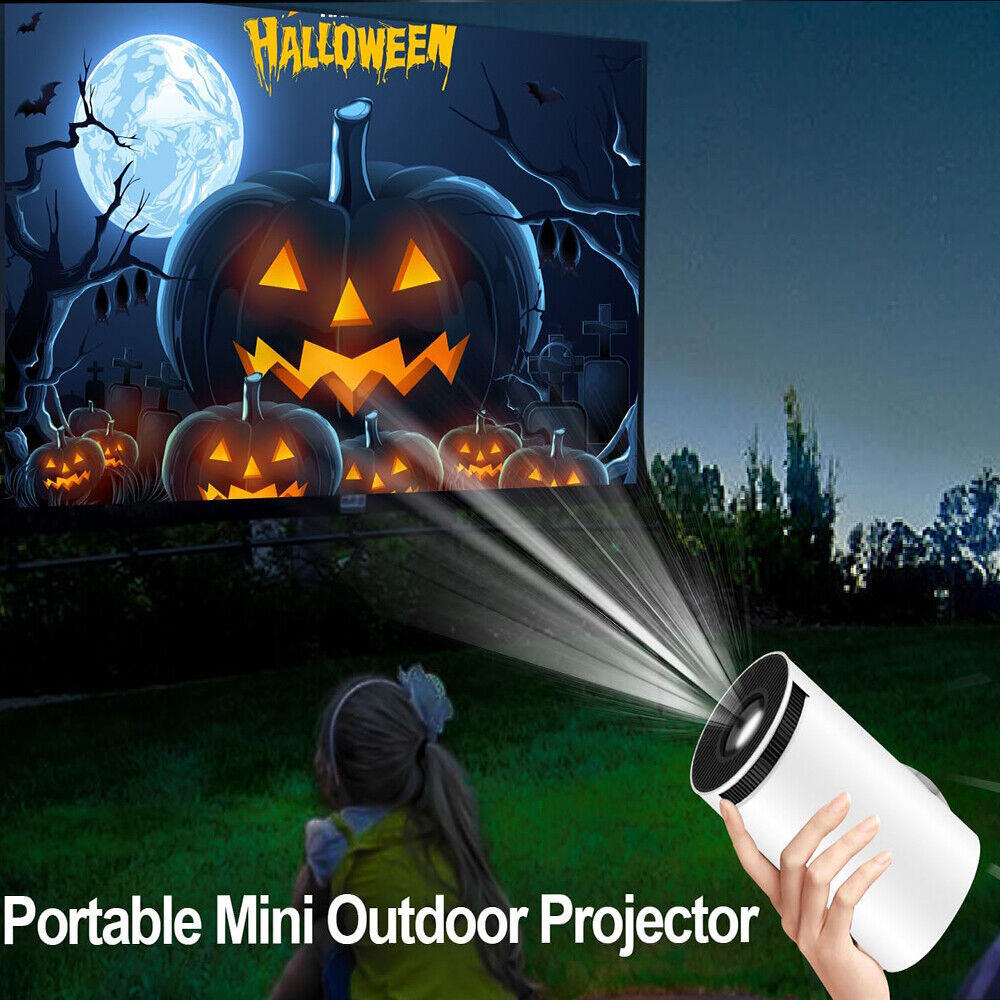 5G 4K Smart LED Projector – HD WiFi Bluetooth Home Theatre Projector with Android HDMI USB Autofocus & Screen Mirroring