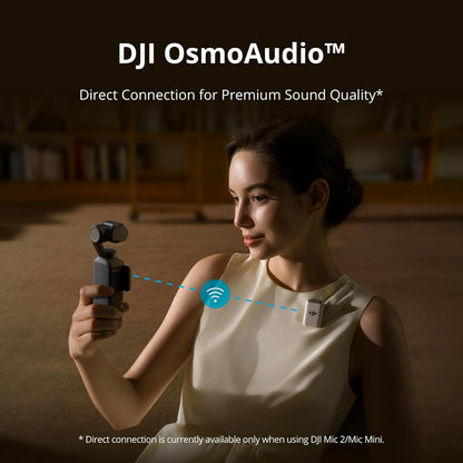 DJI Osmo Pocket 3 Vlogging Camera – 1" CMOS, 4K/120fps, 3‑Axis Stabilisation, Rotatable Touchscreen | Compact Video Camera | UK