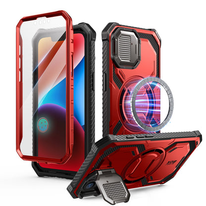 iPhone 16e (2025) Armorbox Case-Metallic Red