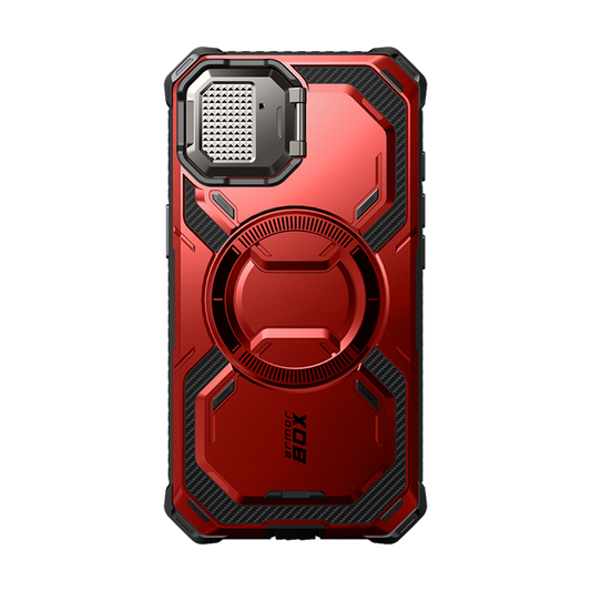 iPhone 16e (2025) Armorbox Case-Metallic Red